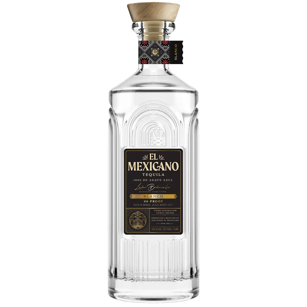 Tequila El Mexicano Blanco 90 Bottle Shot