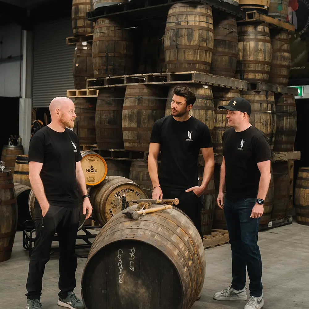 Two Stacks Irish Whiskey Founders