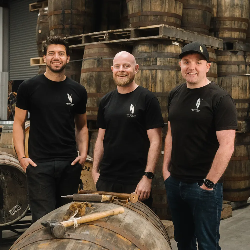 Two Stacks Irish Whiskey Founders