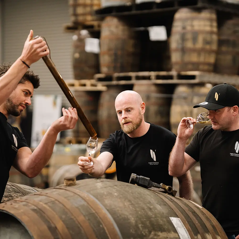 Two Stacks Irish Whiskey Founders
